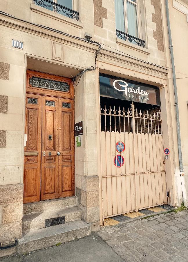 Garden Apparts Rennes Centre Gare Exterior foto