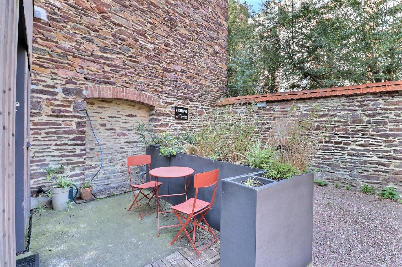 Garden Apparts Rennes Centre Gare Exterior foto